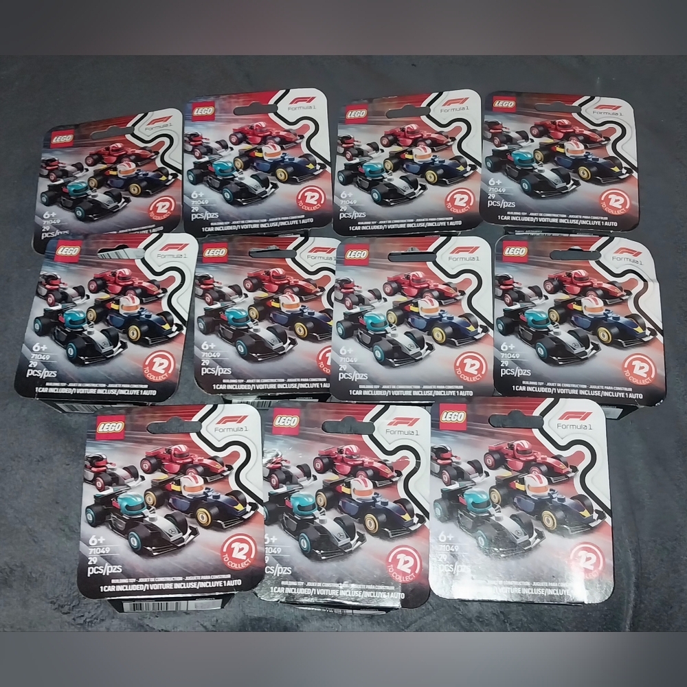 11 New Sealed Lego Formula 1 F1 Mystery Cars Mclaren Sauber Ferrari No Duplicate
